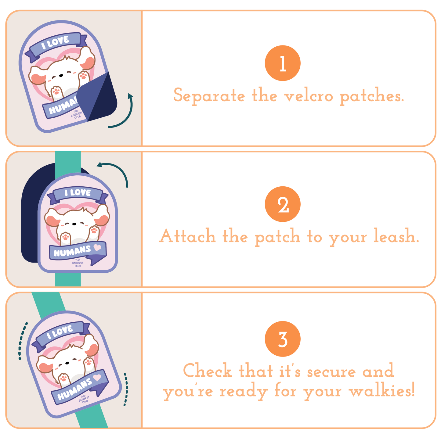 DO NOT TOUCH ME | Attachable Patch (S)