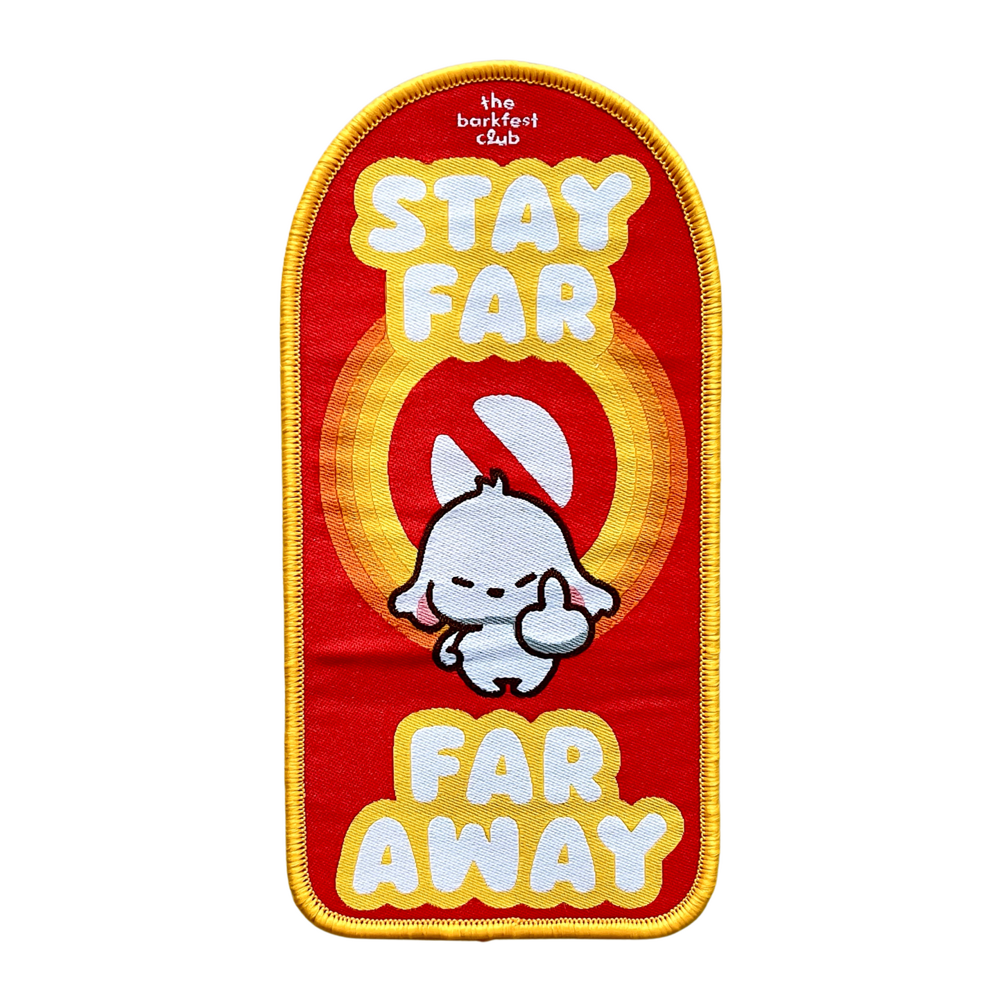 STAY FAR FAR AWAY | Attachable Patch (M)