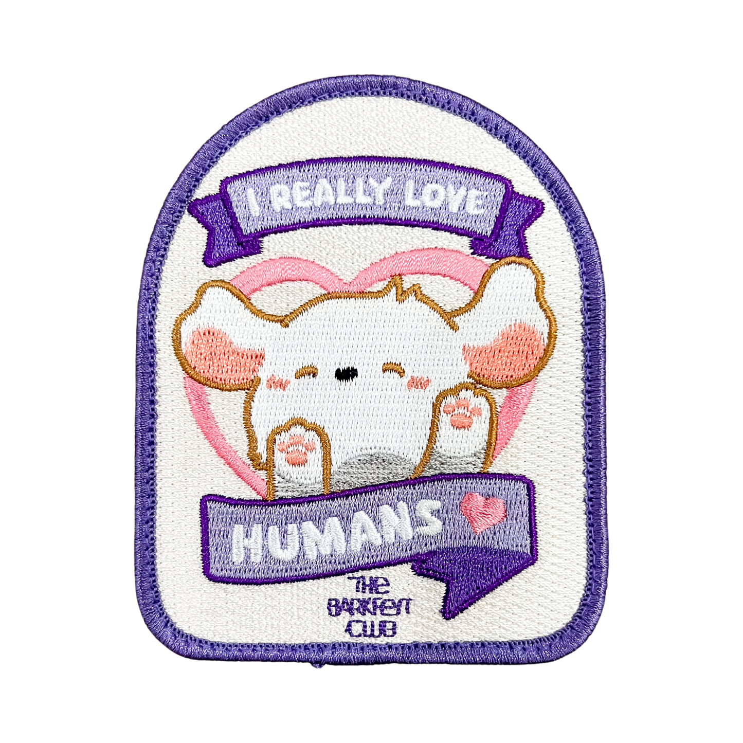 I REALLY LOVE HUMANS | Attachable Patch (S)