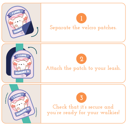 DO NOT TOUCH ME | Attachable Patch (S)