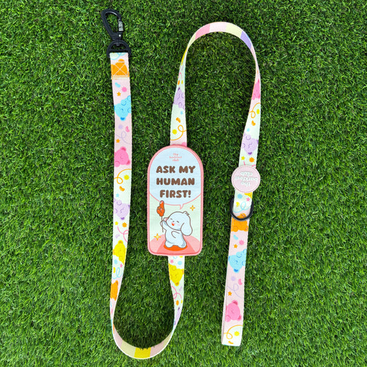 ASK MY HUMAN FIRST! | Attachable Patch (M)