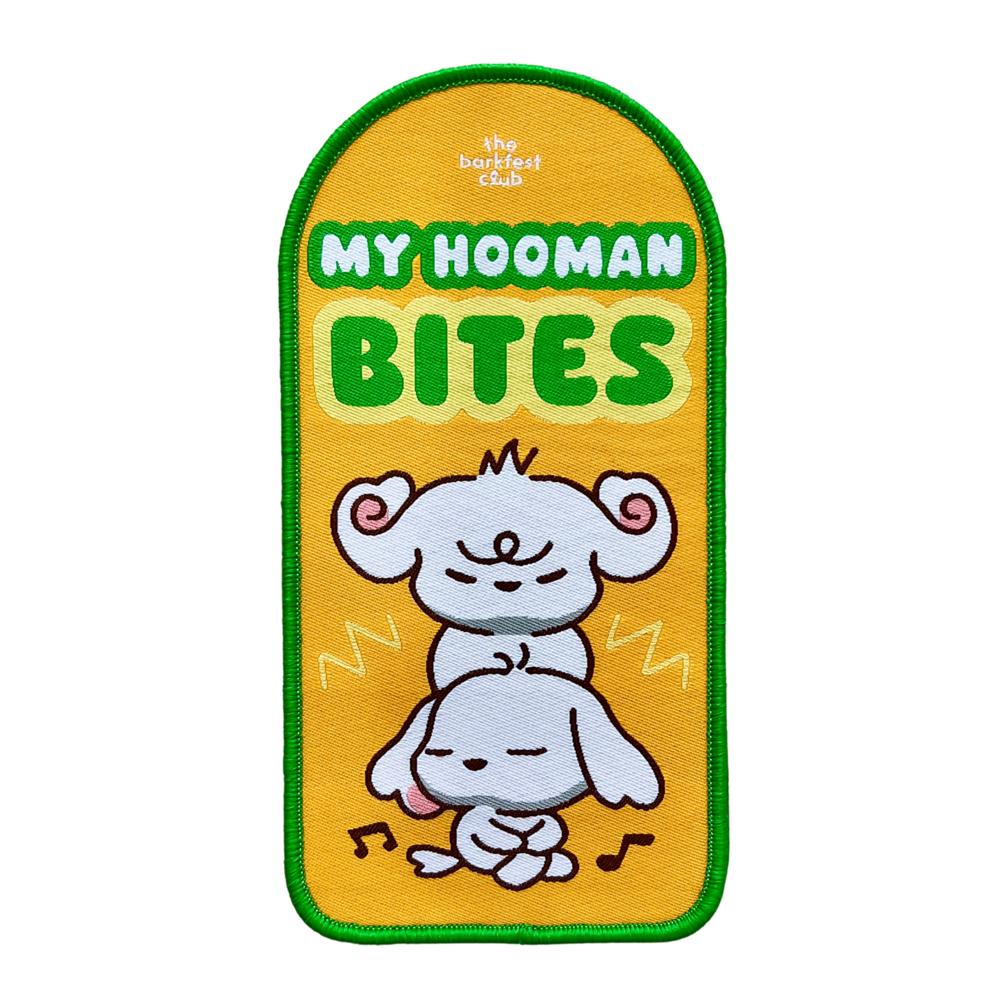 MY HOOMAN BITES| Attachable Patch (M)