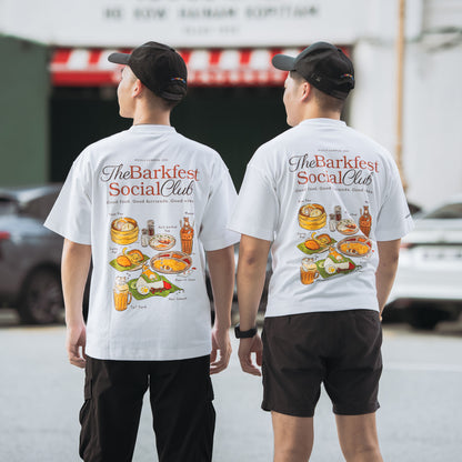 BARKFEST SOCIAL CLUB (WHITE) | Tee
