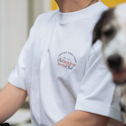 BARKFEST SOCIAL CLUB (WHITE) | Tee